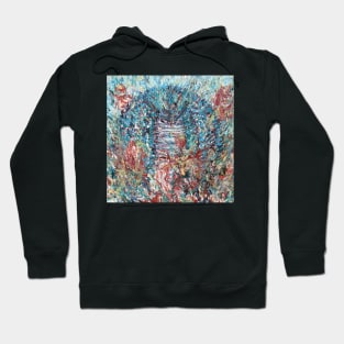 COBRA in the FLOWERS - oil painting Hoodie